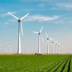 wind turbines
